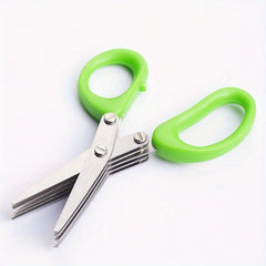 Sharp Stainless Steel Onion Scissors - 3 Layer 5 Layer Steel - Nori Chopped Food