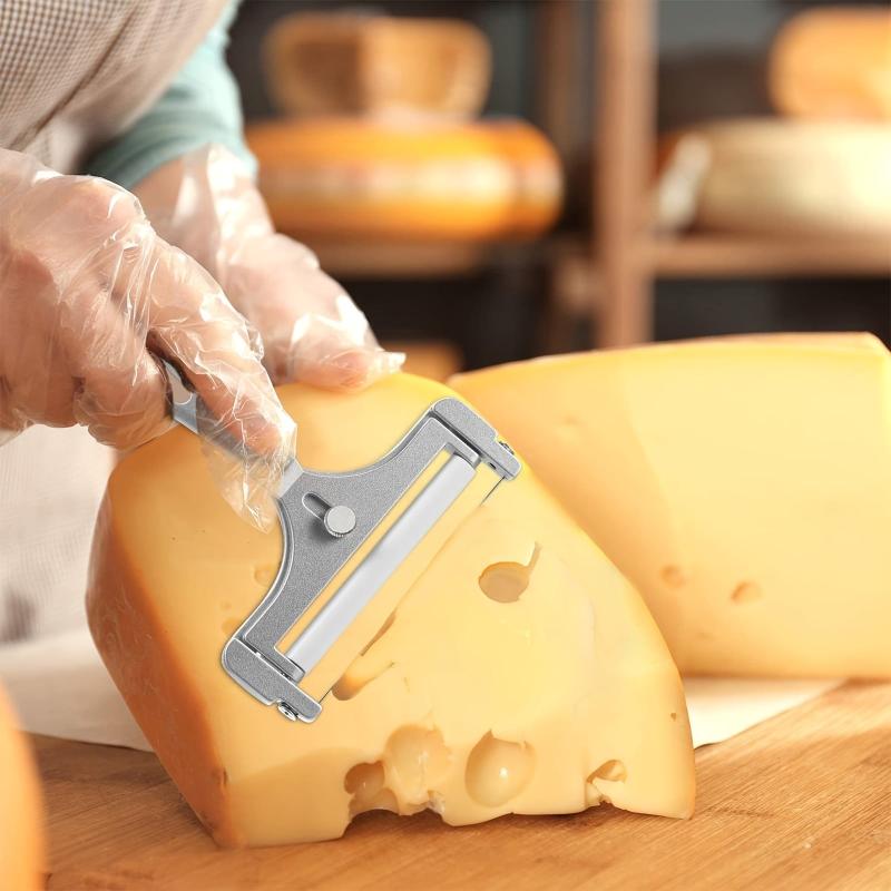 Adjustable Cheese Slicer for Perfectly Thick Cuts