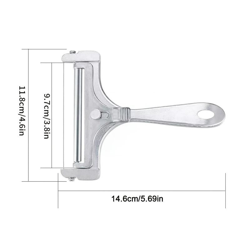Adjustable Cheese Slicer for Perfectly Thick Cuts