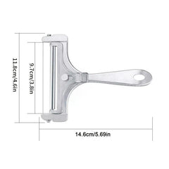 Adjustable Cheese Slicer for Perfectly Thick Cuts