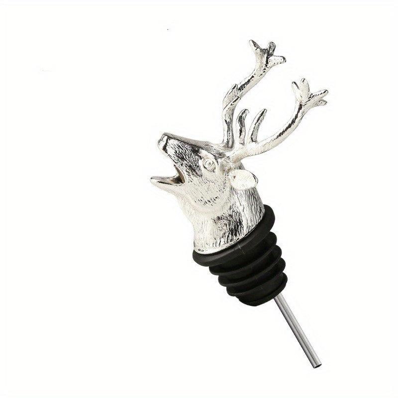 Softwood Deer and Elk Wine Pourer for Events and Kitchen Use