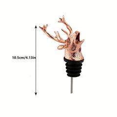 Softwood Deer and Elk Wine Pourer for Events and Kitchen Use