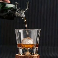 Softwood Deer and Elk Wine Pourer for Events and Kitchen Use