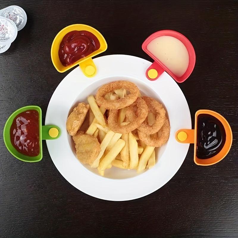 4pcs Multi Creative Seasoning Dish Set Kitchen Accessories