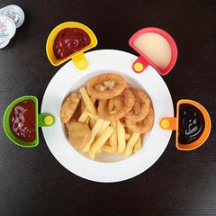 4pcs Multi Creative Seasoning Dish Set Kitchen Accessories