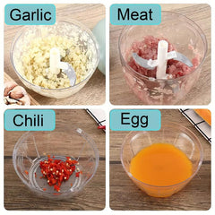 Multifunctional Vegetable Cutter & Garlic Masher