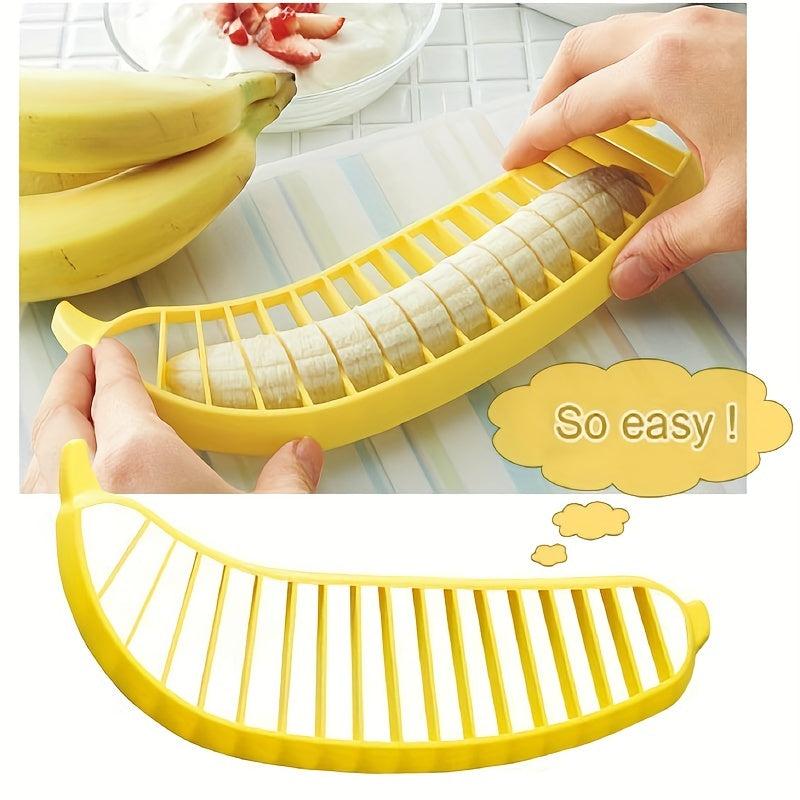 Multifunctional Fruit Slicer: Banana, Strawberry, Egg - Kitchen Gadget