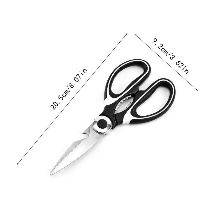 Stainless Steel Kitchen Scissors Multipurpose Shears With Cover