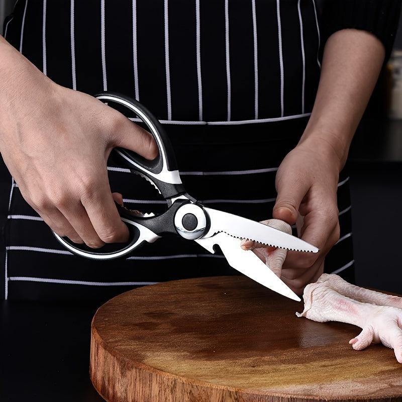 Stainless Steel Kitchen Scissors Multipurpose Shears With Cover