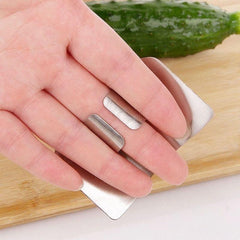 Stainless Steel Kitchen Finger Guard for Safe Cutting & Slicing