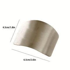 Stainless Steel Kitchen Finger Guard for Safe Cutting & Slicing