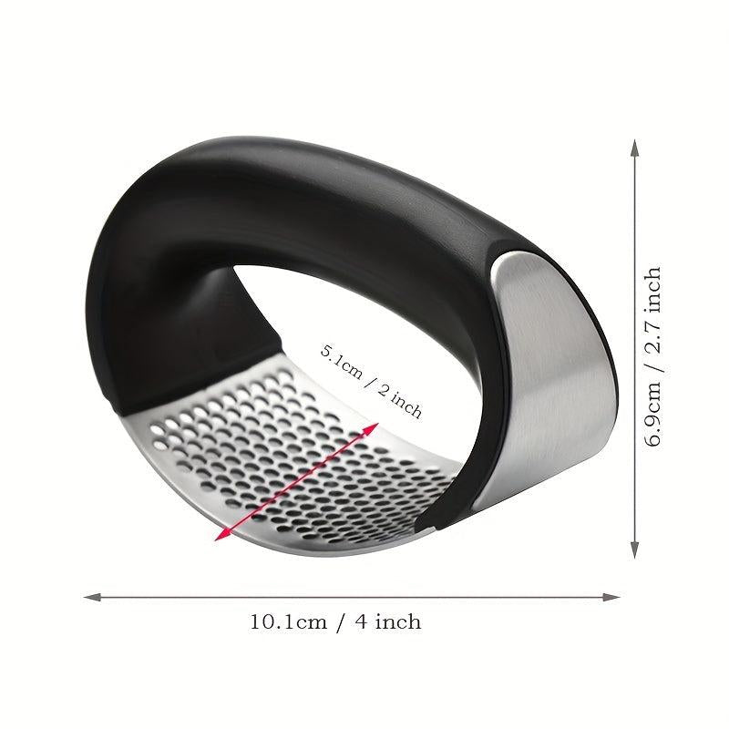 Stainless Steel Garlic Press for Easy Preparation