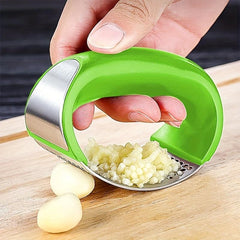 Stainless Steel Garlic Press for Easy Preparation