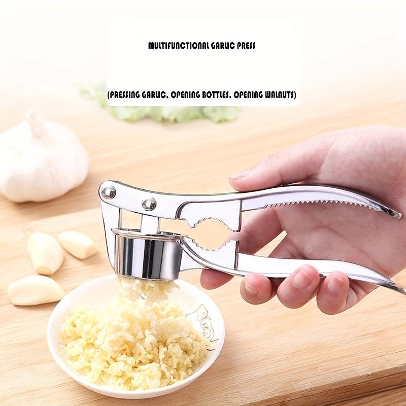Stainless Steel Garlic Press Kitchen Tool