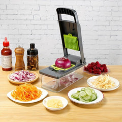 14pcs Vegetable Chopper Fruit Slicer Manual Food Grater Slicer