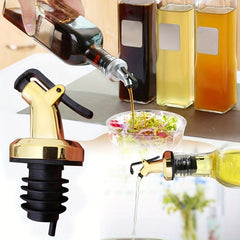 Leak Proof Bottle Spout Cap Dispenser Sprayer Lock Wine Pourer Sauce Nozzle