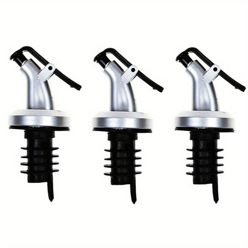 Leak Proof Bottle Spout Cap Dispenser Sprayer Lock Wine Pourer Sauce Nozzle