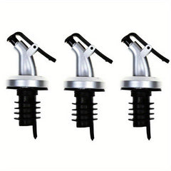 Leak Proof Bottle Spout Cap Dispenser Sprayer Lock Wine Pourer Sauce Nozzle