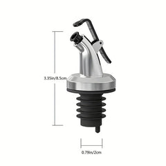 Leak Proof Bottle Spout Cap Dispenser Sprayer Lock Wine Pourer Sauce Nozzle