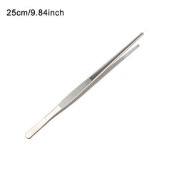 Stainless Steel Food Tongs Churrasco Tweezers Clip