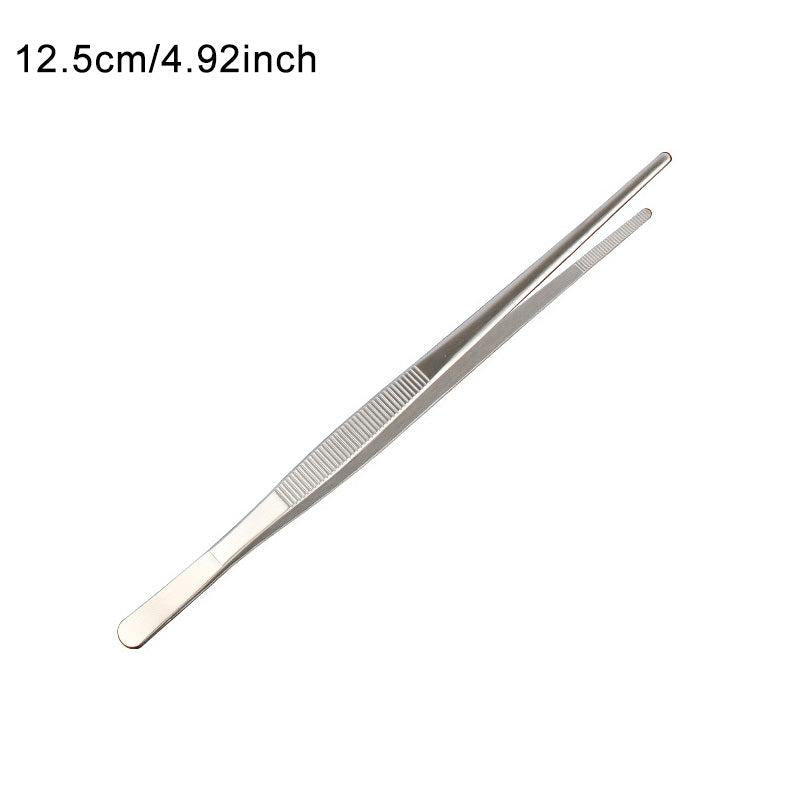 Stainless Steel Food Tongs Churrasco Tweezers Clip