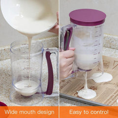 Collapsible Batter Dispenser Cupcakes Waffles Muffins Baking Tool