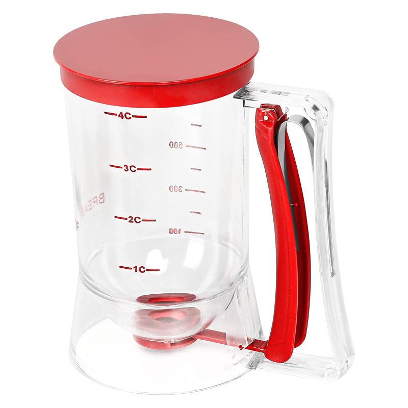 Collapsible Batter Dispenser Cupcakes Waffles Muffins Baking Tool