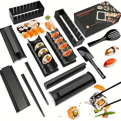 10pcs DIY Sushi Maker Set with Roller, Mold, Spreader