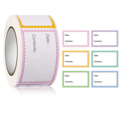 250pcs Kitchen Food Date Sticker Label