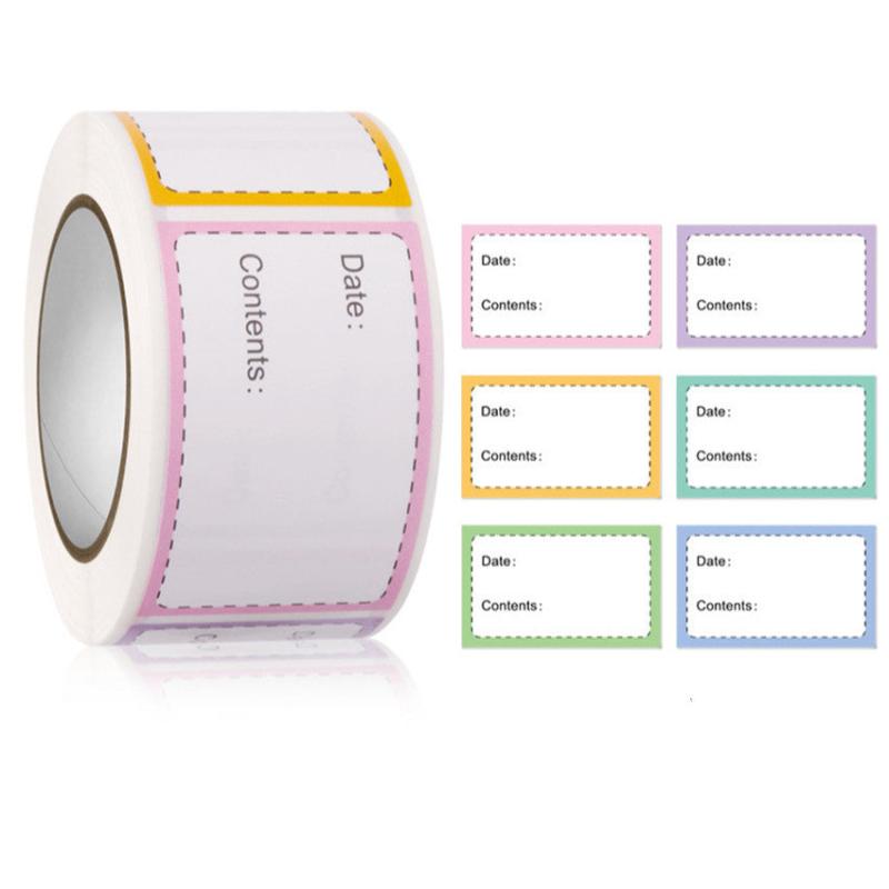 250pcs Kitchen Food Date Sticker Label