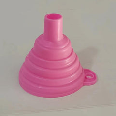 Collapsible Funnel Foldable Silicone Funnel for Kitchen Use