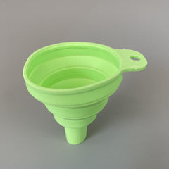 Collapsible Funnel Silicone Kitchen Gadget for Bottles and Cooking