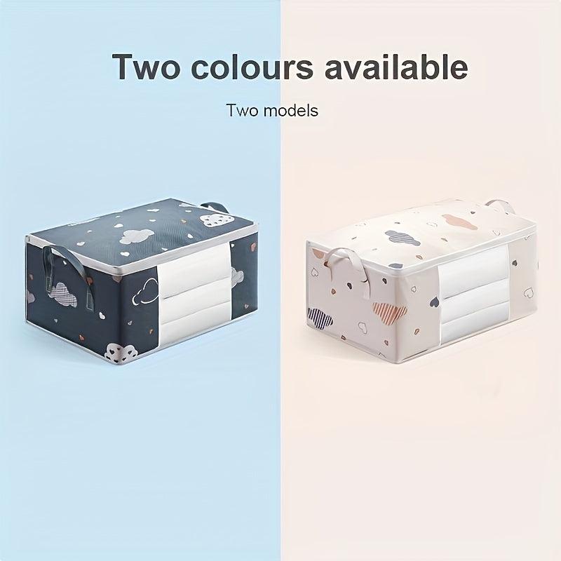 Large Capacity Clothes Storage Bag with Reinforced Handle - Quilt Bag Dust-proof