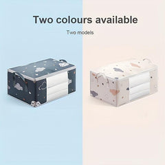 Large Capacity Clothes Storage Bag with Reinforced Handle - Quilt Bag Dust-proof