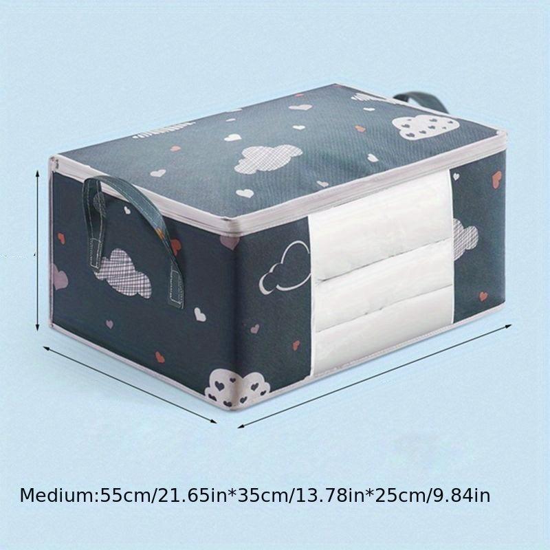 Large Capacity Clothes Storage Bag with Reinforced Handle - Quilt Bag Dust-proof
