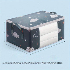 Large Capacity Clothes Storage Bag with Reinforced Handle - Quilt Bag Dust-proof