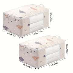 Large Capacity Clothes Storage Bag with Reinforced Handle - Quilt Bag Dust-proof