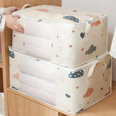 Large Capacity Clothes Storage Bag with Reinforced Handle - Quilt Bag Dust-proof