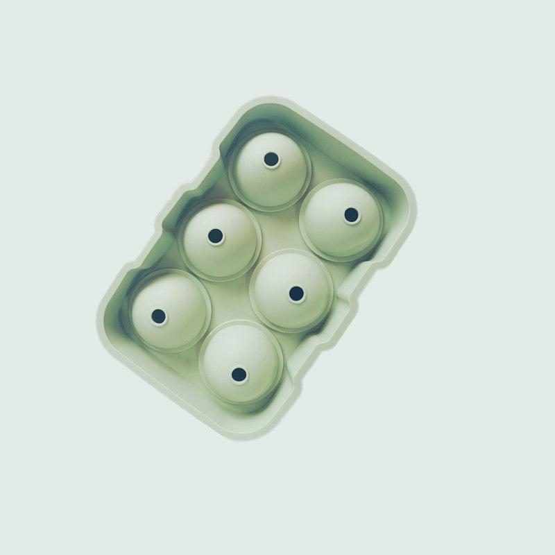 Round Ice Ball Mold for Cocktails - 6 Grids