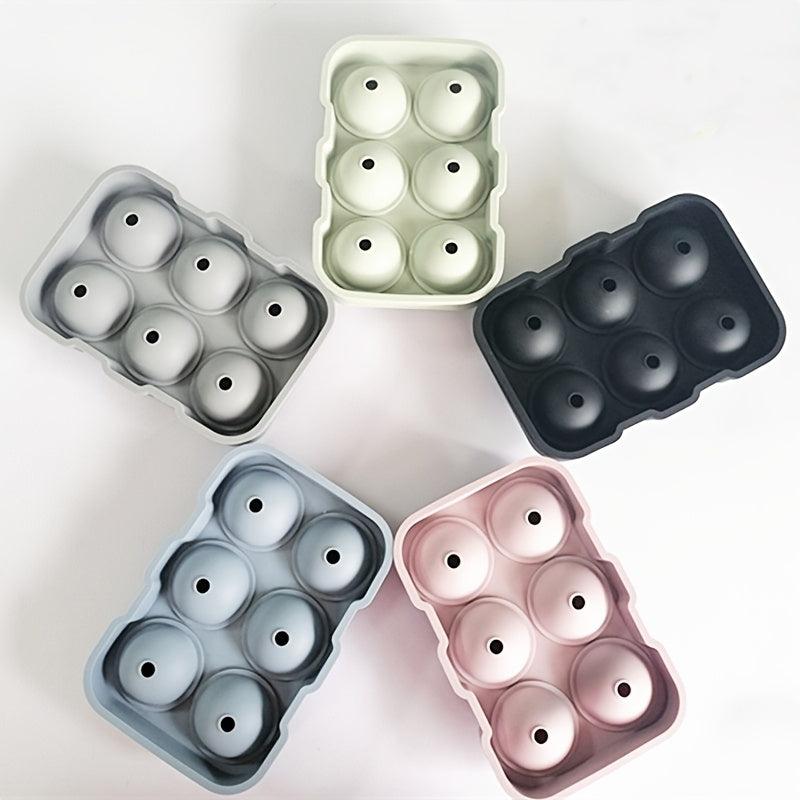 Round Ice Ball Mold for Cocktails - 6 Grids