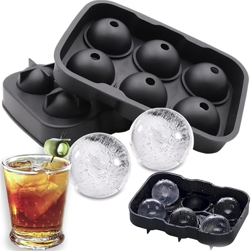 Round Ice Ball Mold for Cocktails - 6 Grids