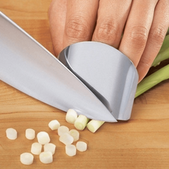 Stainless Steel Finger Guard For Slicing Reusable Kitchen Safety