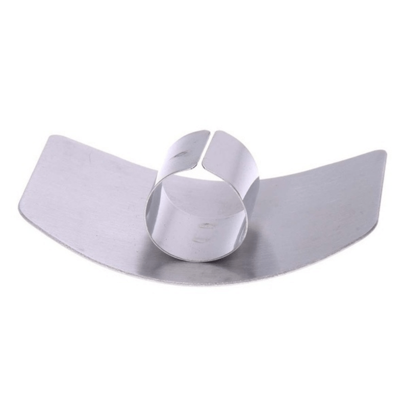 Stainless Steel Finger Guard For Slicing Reusable Kitchen Safety