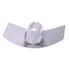 Stainless Steel Finger Guard For Slicing Reusable Kitchen Safety