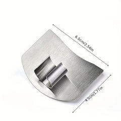 Stainless Steel Finger Guard For Slicing Reusable Kitchen Safety