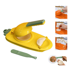 Non Slip Dumpling Maker and Dough Press - Ideal Kitchen Accessory