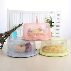 Clear Portable Cake Box Cupcake Muffin Cake Carrier Cake Container Fresh Keeping