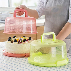 Clear Portable Cake Box Cupcake Muffin Cake Carrier Cake Container Fresh Keeping