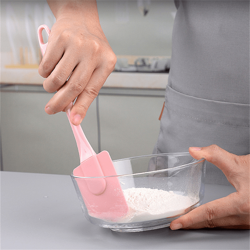 3pc Non Stick Silicone Bread Scraper Cake Butter Kitchen Baking Tool