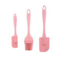 3pc Non Stick Silicone Bread Scraper Cake Butter Kitchen Baking Tool
